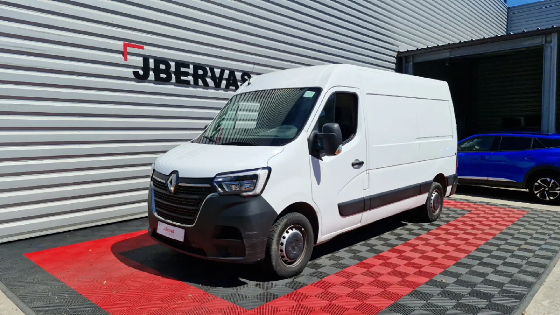Renault Master FOURGON trac f3300 l2h2 blue dci 135 confort Blanc - 1