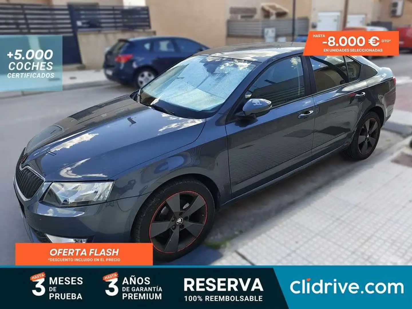 Skoda Octavia 1.6 TDI CR 105cv Elegance Gris - 1