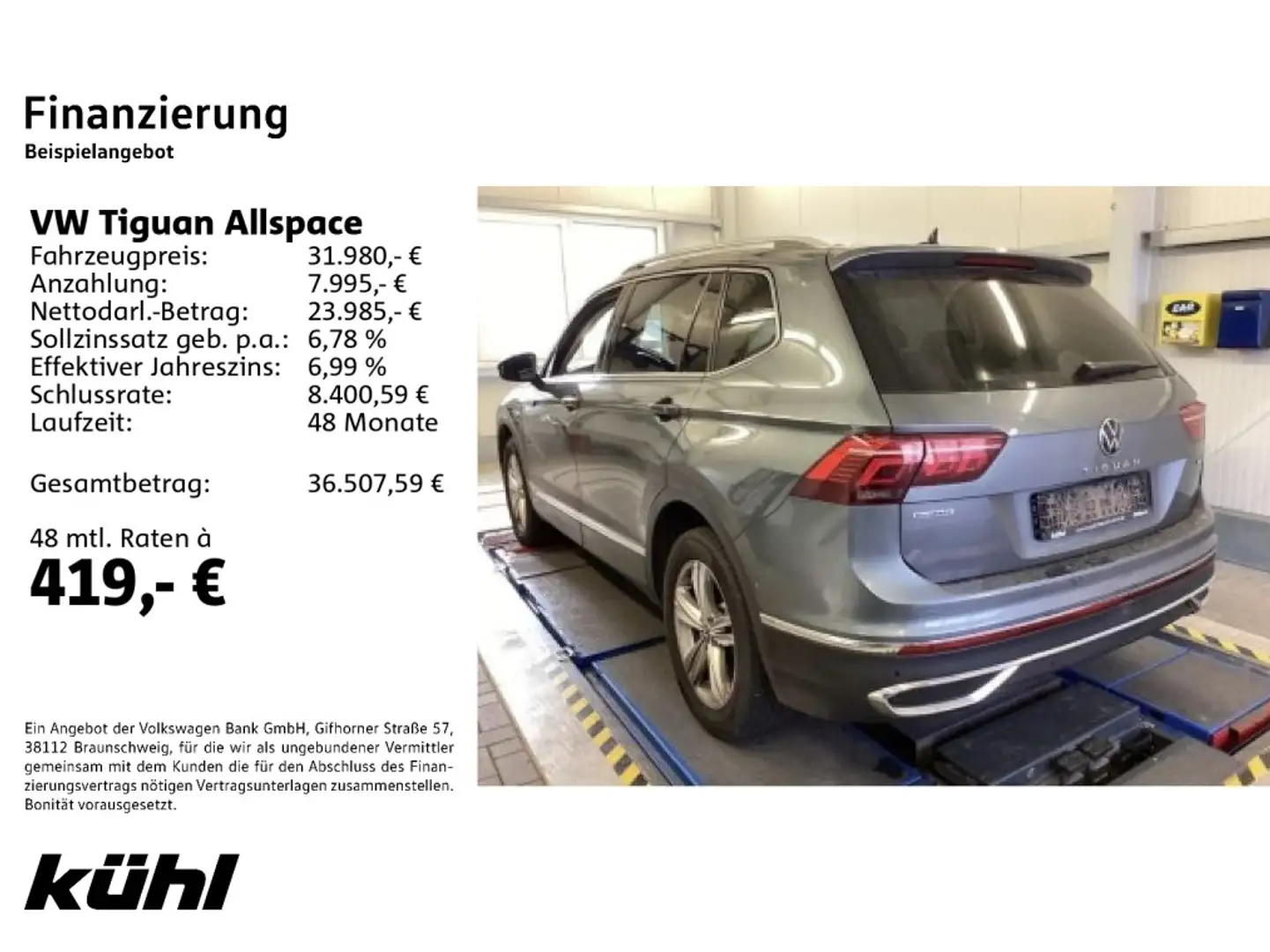 Volkswagen Tiguan Allspace 2.0 TDI 4M DSG Elegance IQ.Light Gris - 2