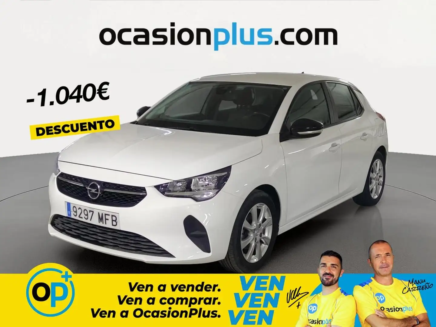 Opel Corsa 1.2 XEL S/S Edition 75 Blanco - 1