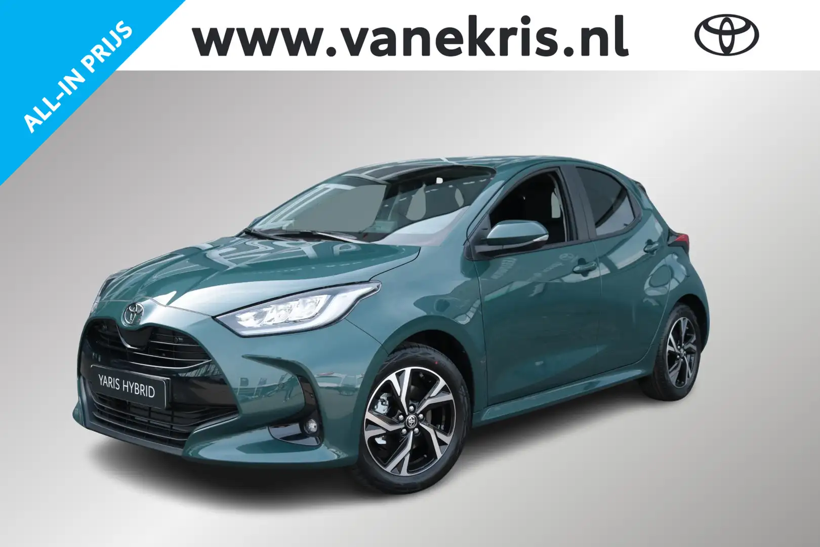 Toyota Yaris 1.5 Hybrid 115 Dynamic, Comfort Pack!, Nieuw en in Groen - 1
