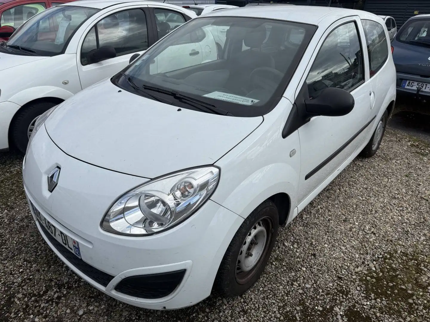 Renault Twingo II (C44) 1.5 dCi 65ch Authentique Blanc - 1