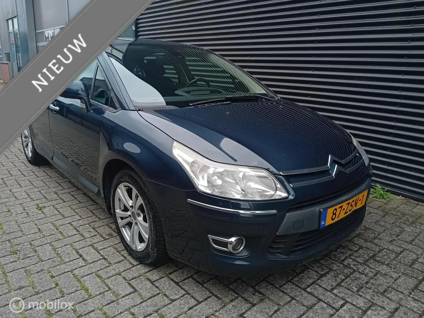 Citroen C4 1.6 VTi Exclusive climate, cruise, velours Blauw - 2