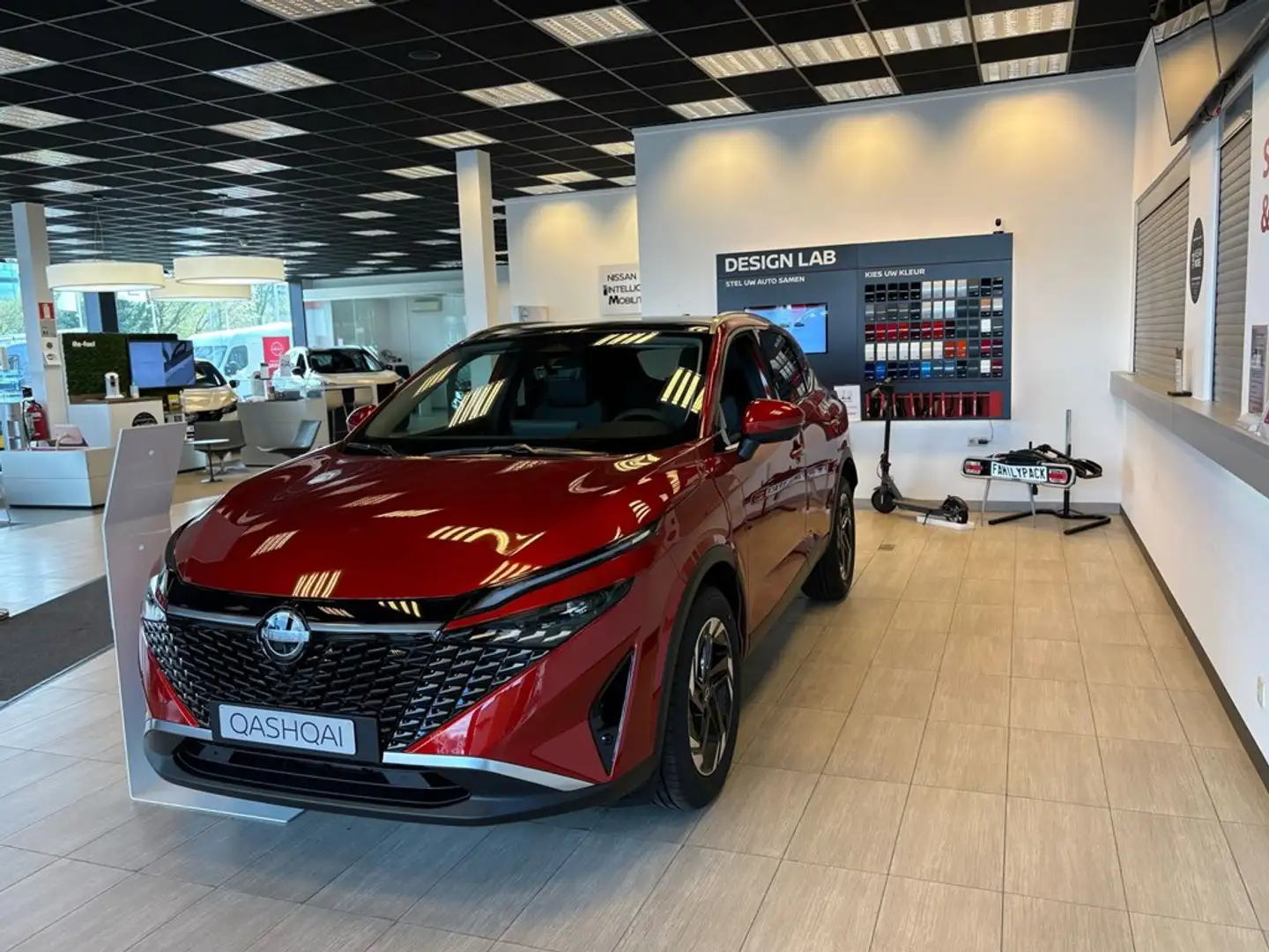 Nissan Qashqai N-CONNECTA Rojo - 2