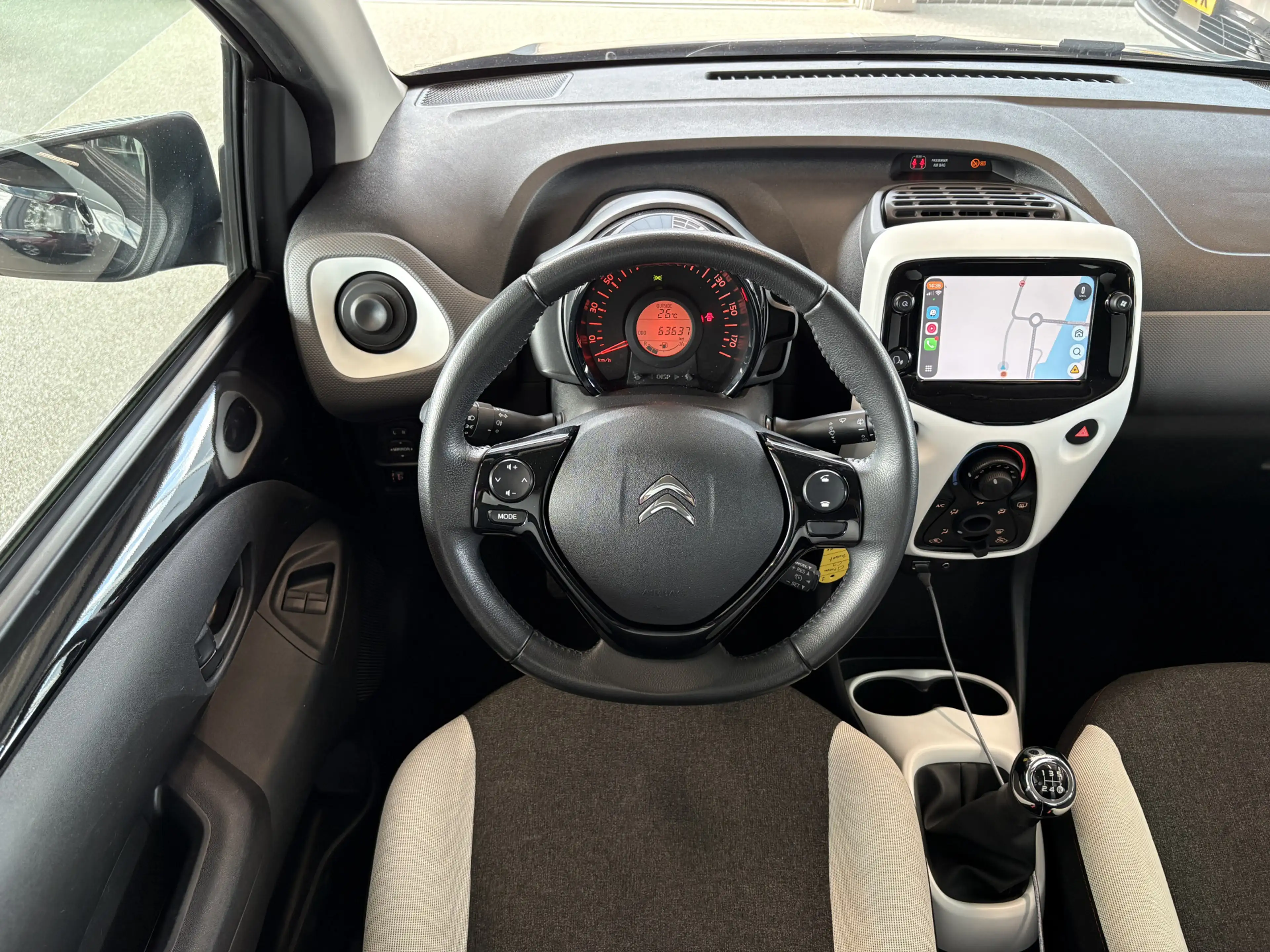 Citroen C1 1.0 VTi Millenium 5-drs. CARPLAY/DAB/AIRCO/LIMITER — photo 2
