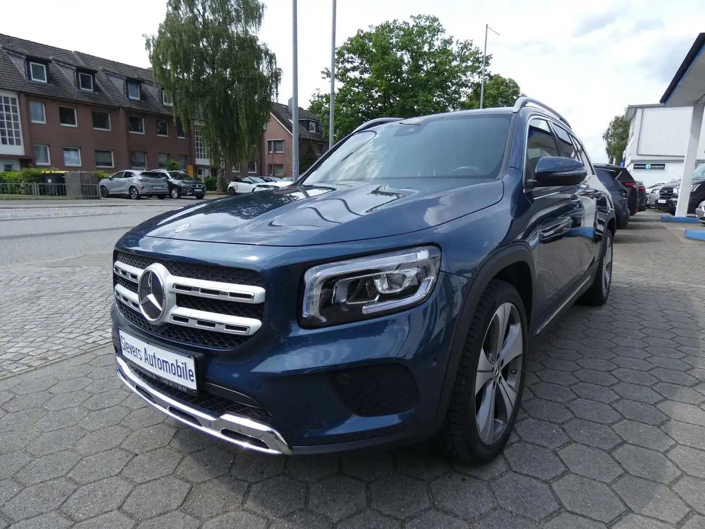 Mercedes-Benz GLB 200 GLB 200 7G-DCT Progressive LED AHK MBUX SHZ CAM Azul - 1