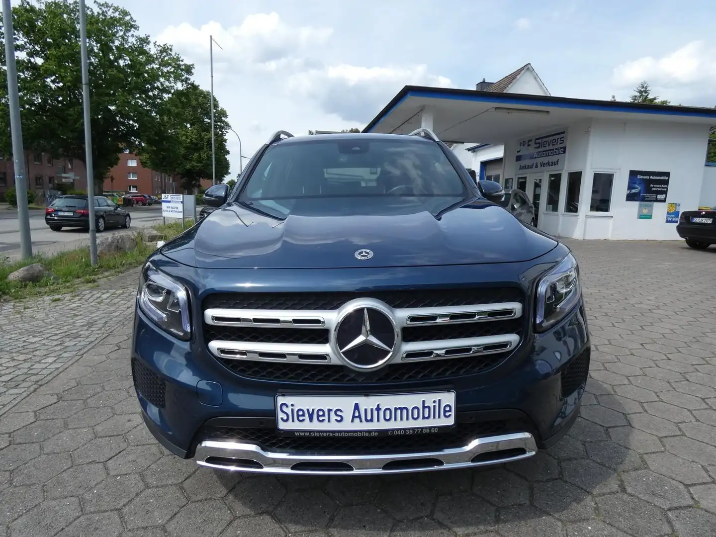 Mercedes-Benz GLB 200 GLB 200 7G-DCT Progressive LED AHK MBUX SHZ CAM Azul - 2