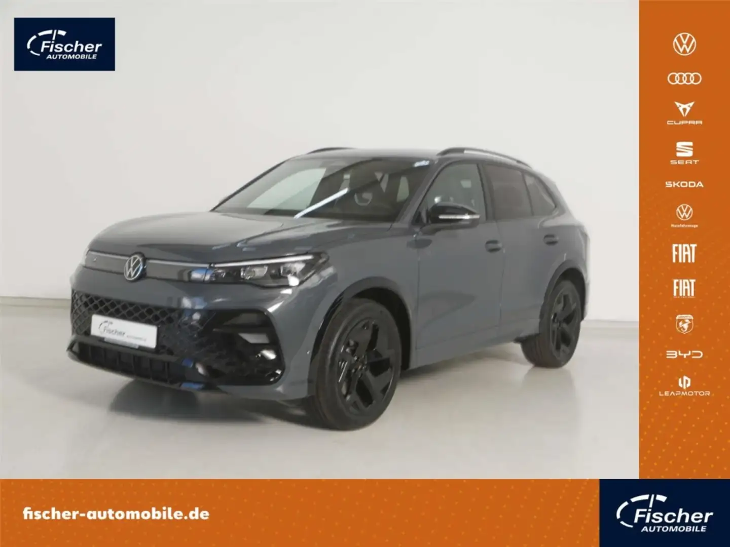 Volkswagen Tiguan 2.0 TDI R-Line Black Style DSG AHK/LED Gris - 1