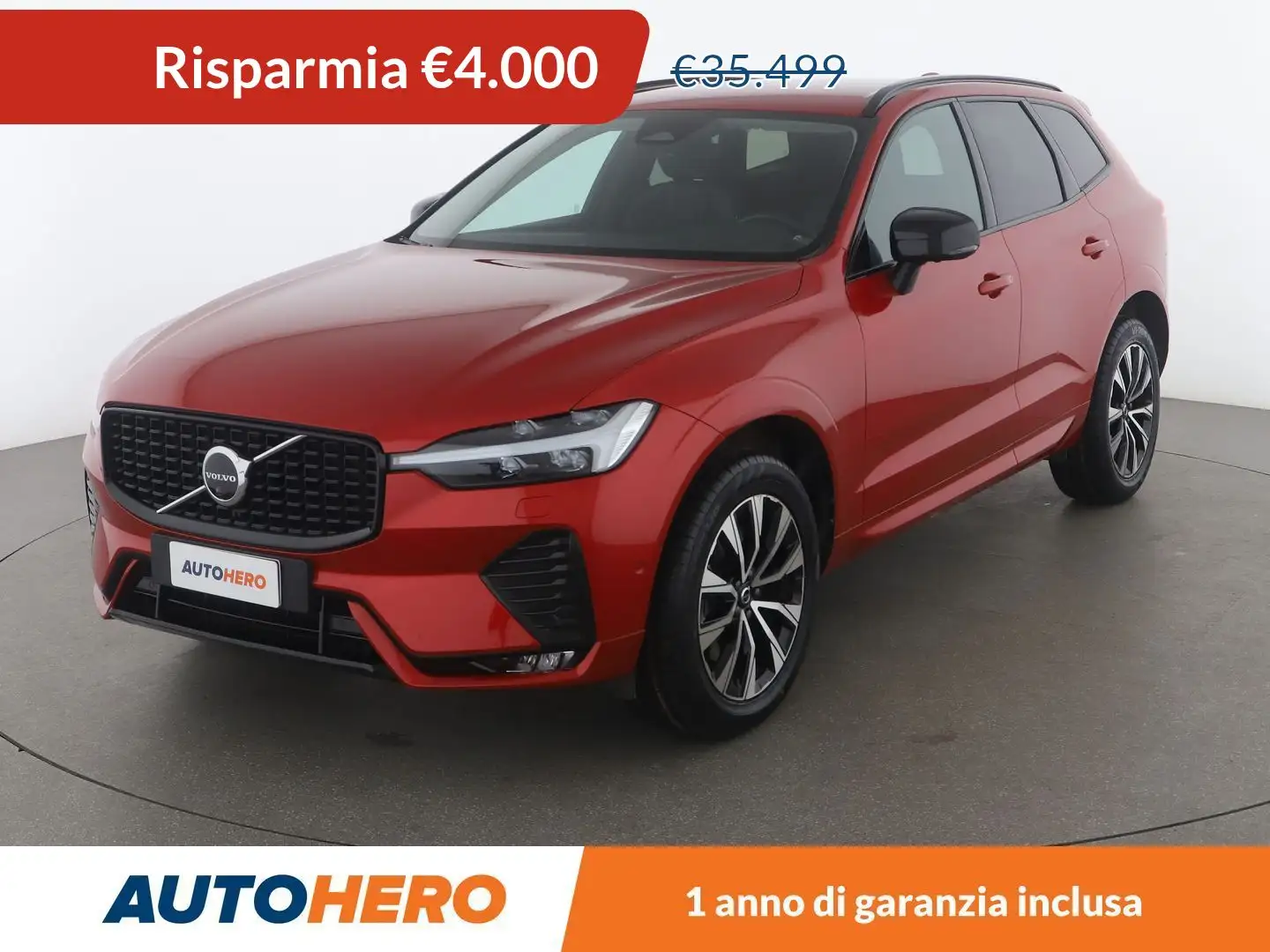Volvo XC60 2.0 B4 Plus Dark AWD Rosso - 1