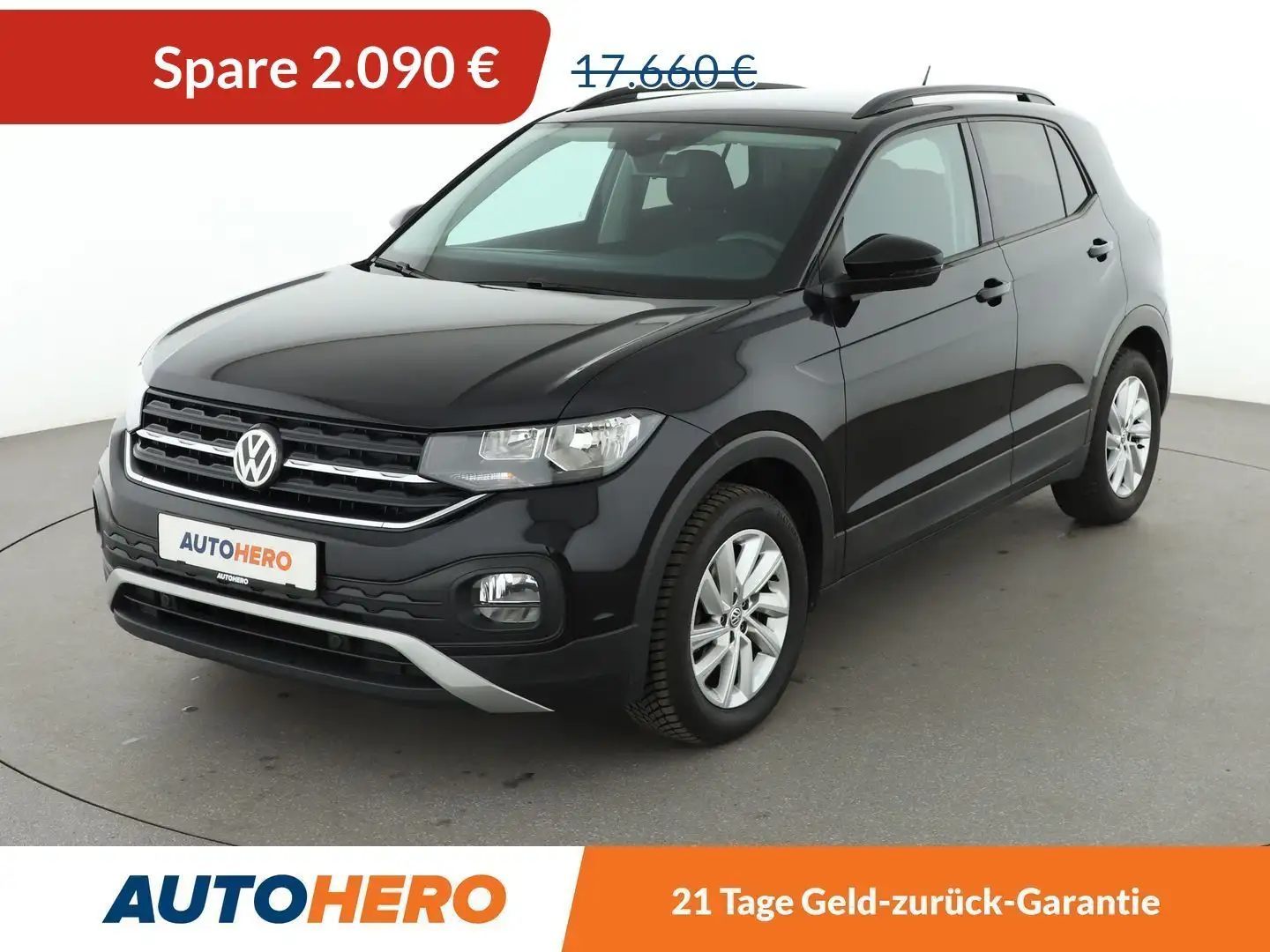 Volkswagen T-Cross 1.0 TSI Life *NAVI*PDC*KLIMA* Black - 1