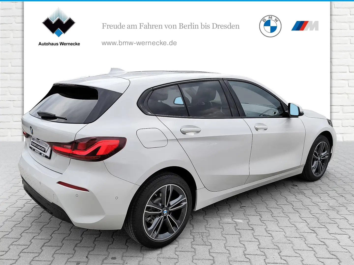 BMW 118 i Hatch Sport Line DAB LED WLAN Pano.Dach White - 2