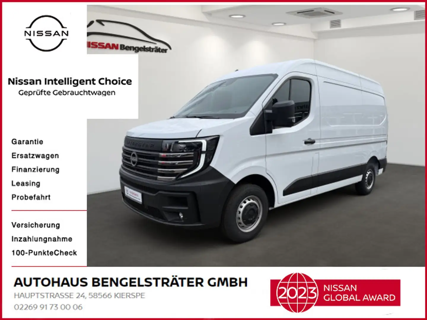 Nissan Interstar 3,5t dCi 130 3,5t L2H2 N-Connecta Weiß - 1