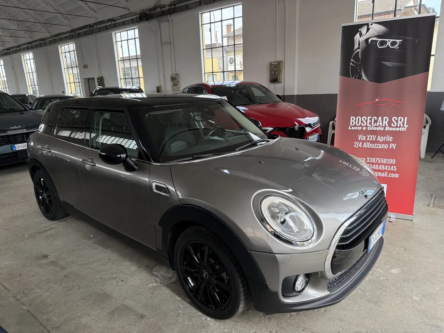MINI Cooper D Clubman 2.0 Hype CAMBIO AUTOMATICO KM REALI Gris - 1