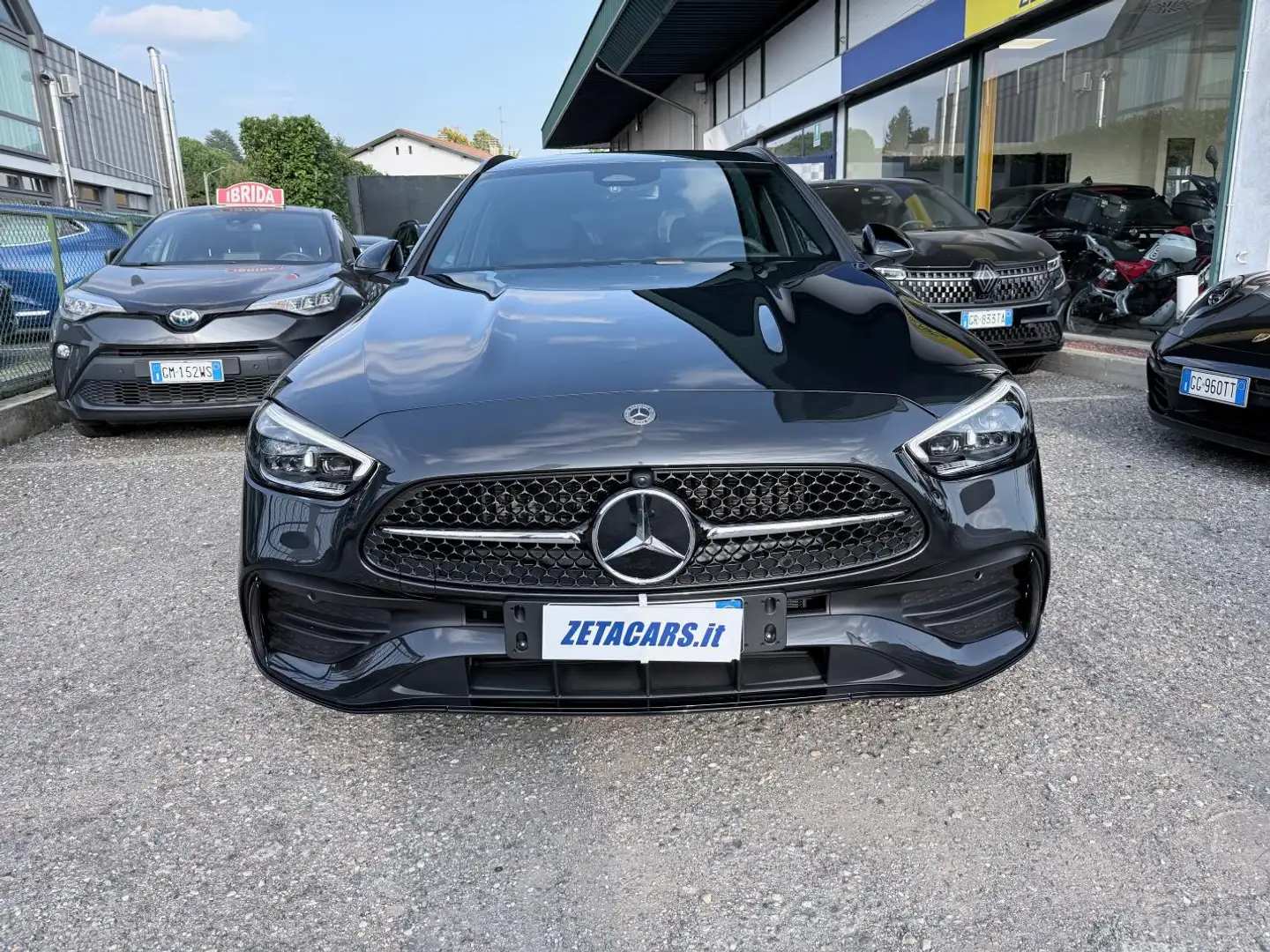 Mercedes-Benz C 220 C SW 220 d mhev Advanced Plus 4matic 197cv auto Grigio - 2