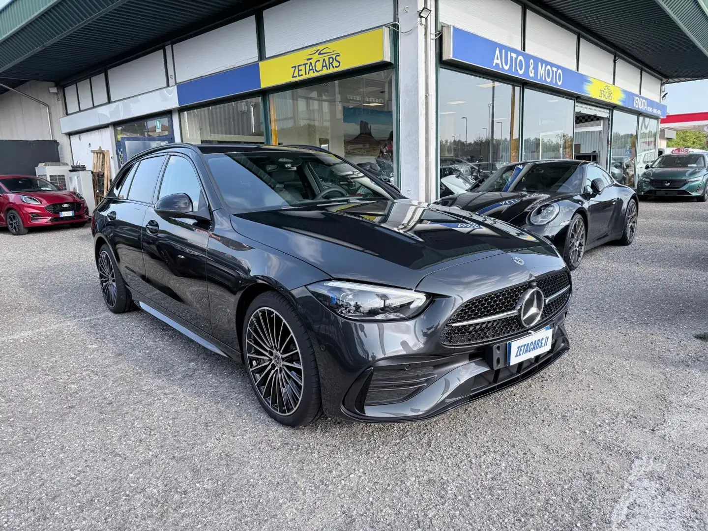 Mercedes-Benz C 220 C SW 220 d mhev Advanced Plus 4matic 197cv auto Grigio - 1