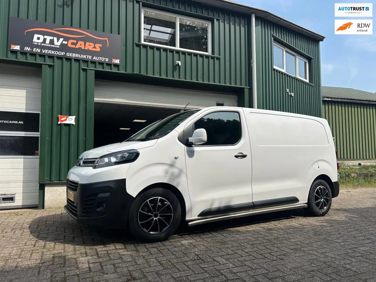 Citroen Jumpy 1.6 BlueHDI 95 Club M Airco Cruise Blanc - 1