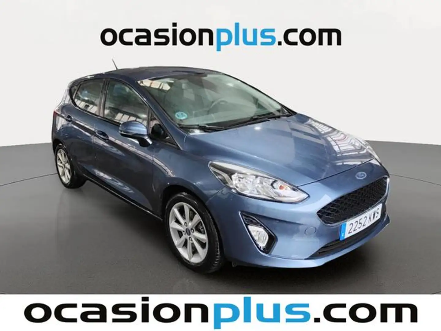 Ford Fiesta 1.0 EcoBoost S/S Trend+ 100 Azul - 2