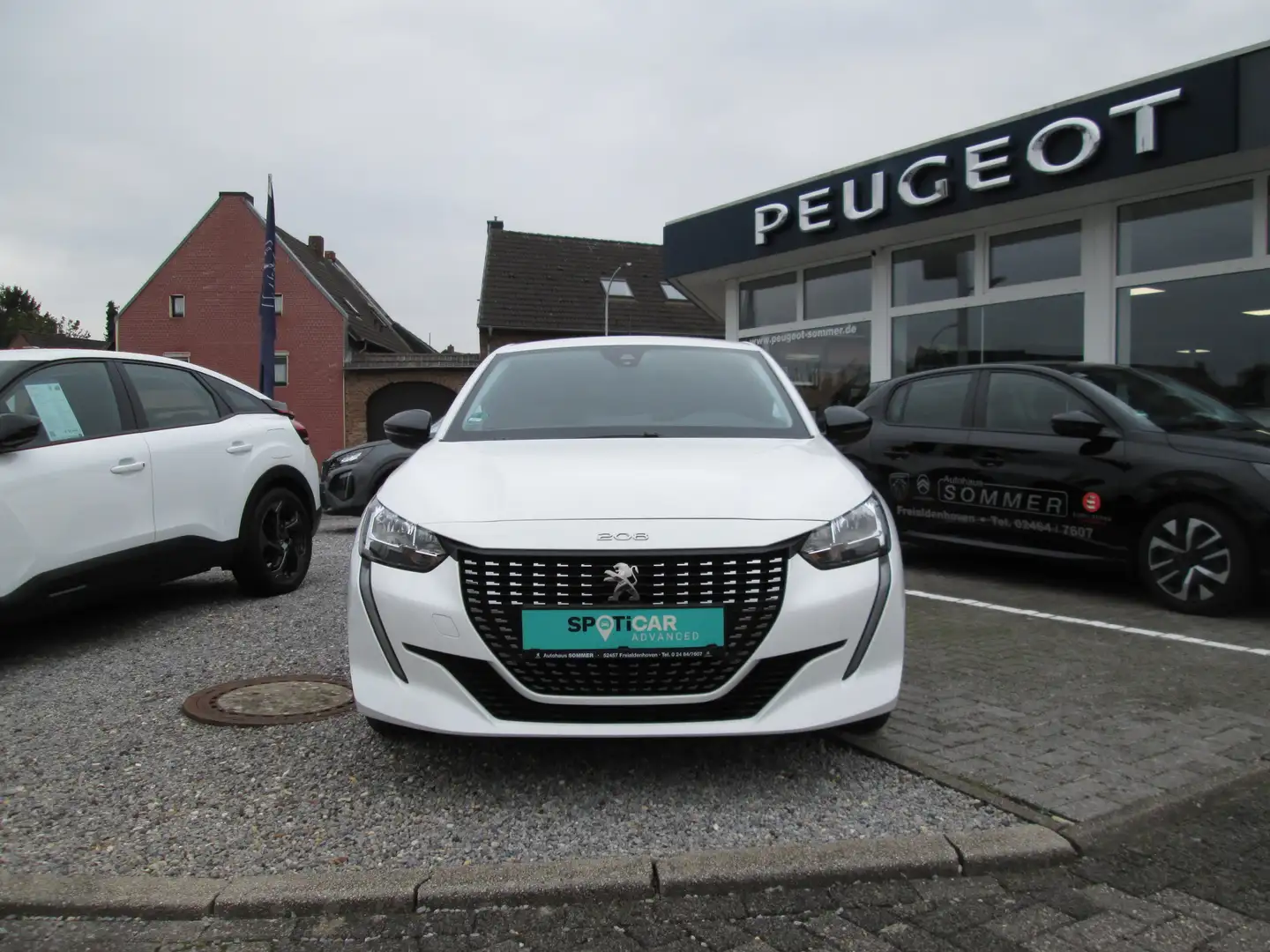 Peugeot 208 Active Pack PureTech 75 Blanc - 2
