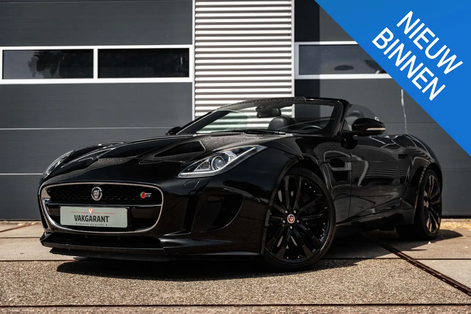 Jaguar F-Type 3.0 V6 S Convertible |Leder |Memory |Sportuitlaat Zwart - 1