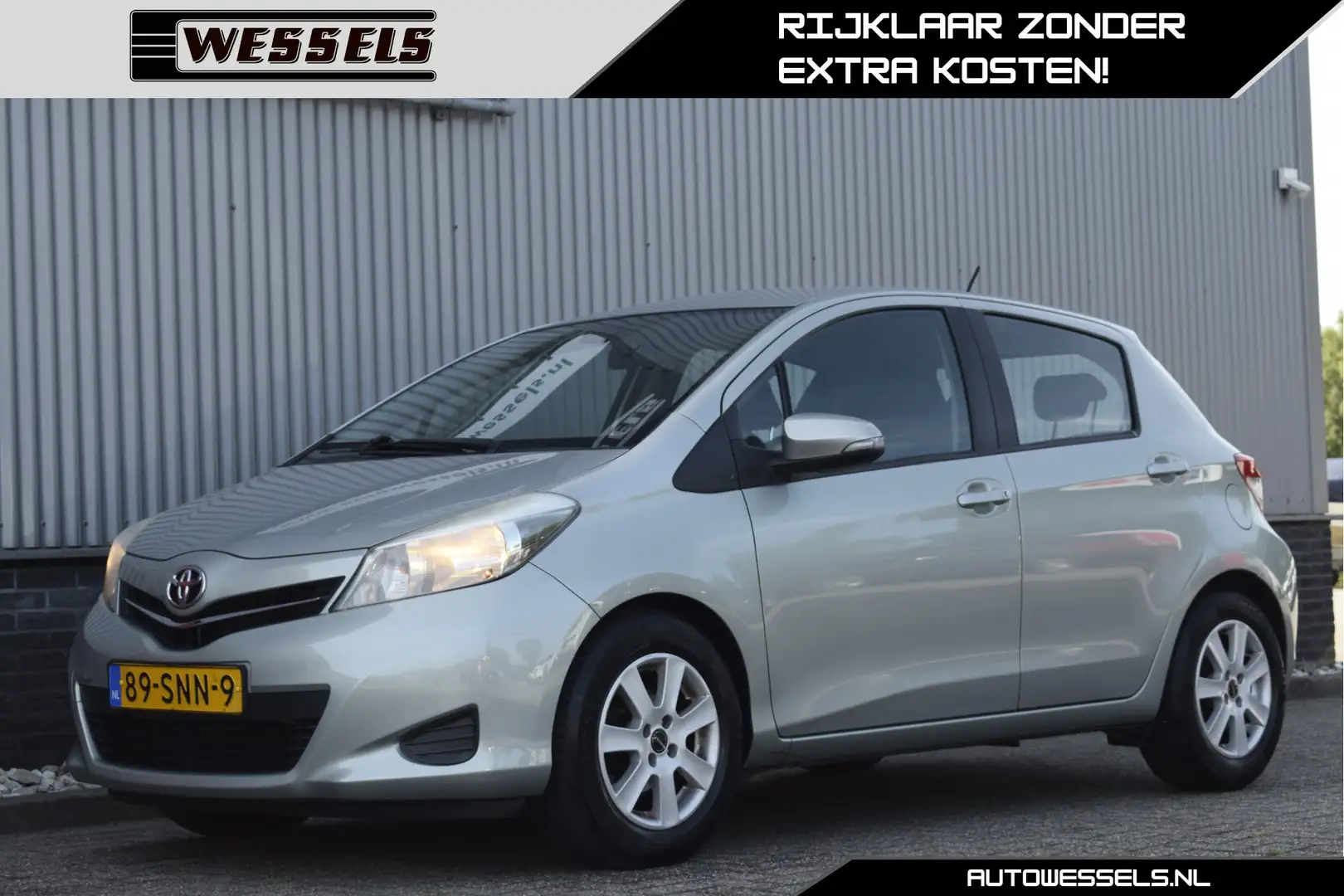 Toyota Yaris 1.3 VVT-i Aspiration Cruise, Trekhaak, A/C, Blueto Gris - 1