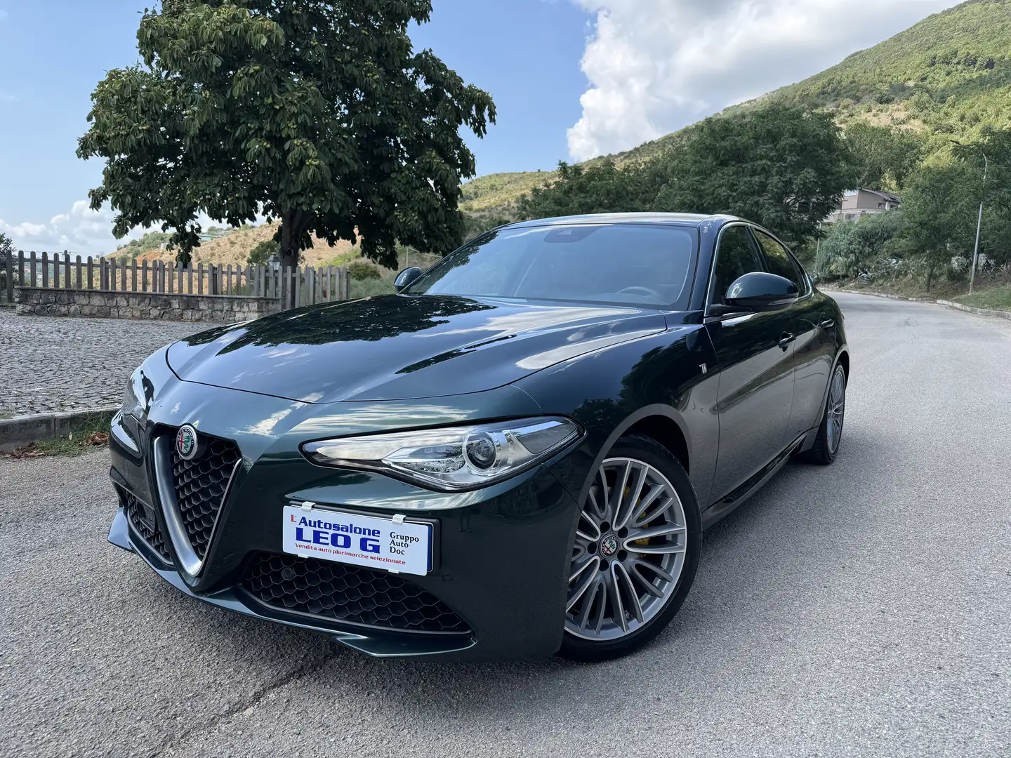 Alfa Romeo Giulia 2.2 Turbodiesel 190cv AT8 TI..Navi..Pelle..!! Zelená - 1