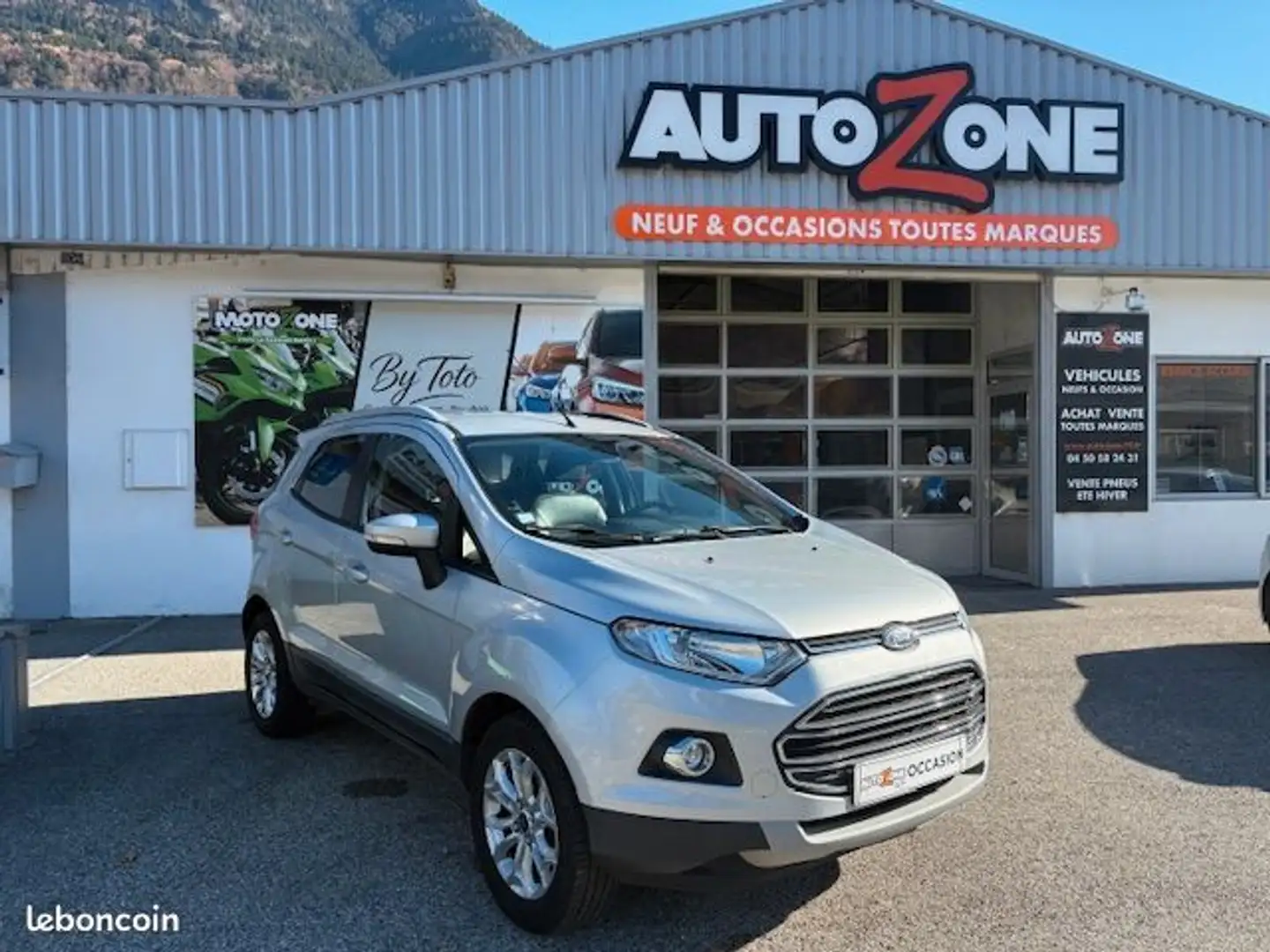 Ford EcoSport 1.0 ecoboost 125 titanium Gris - 1