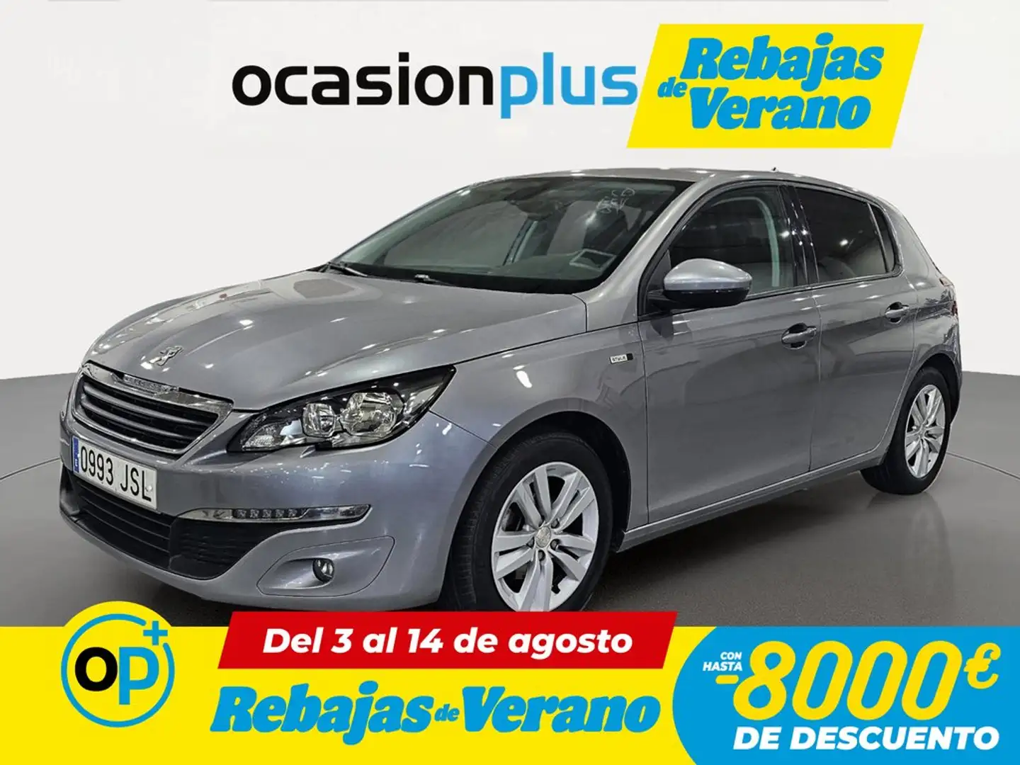 Peugeot 308 1.2 PureTech S&S Style 130 Gris - 1