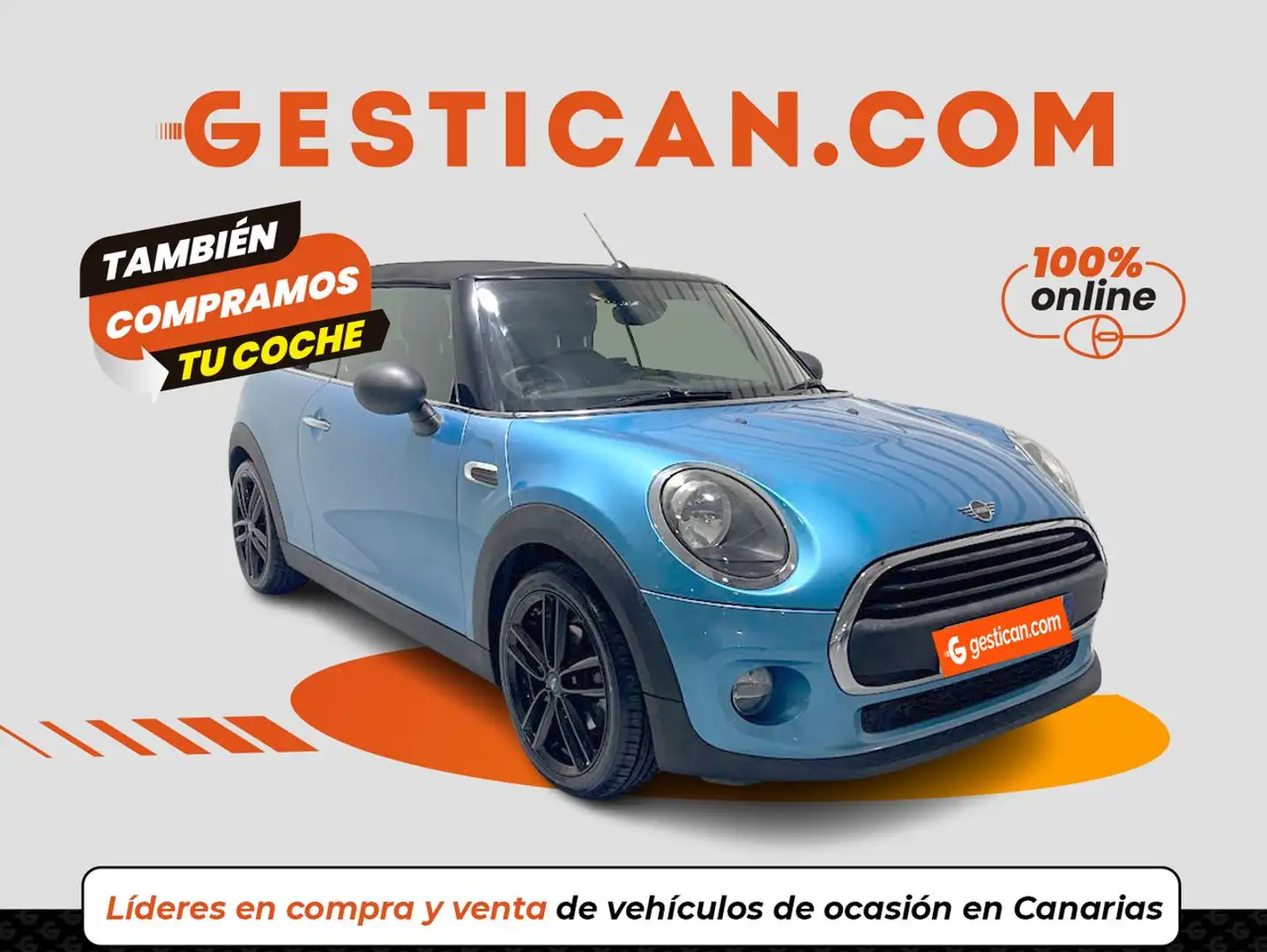 MINI One Cabrio Azul - 1