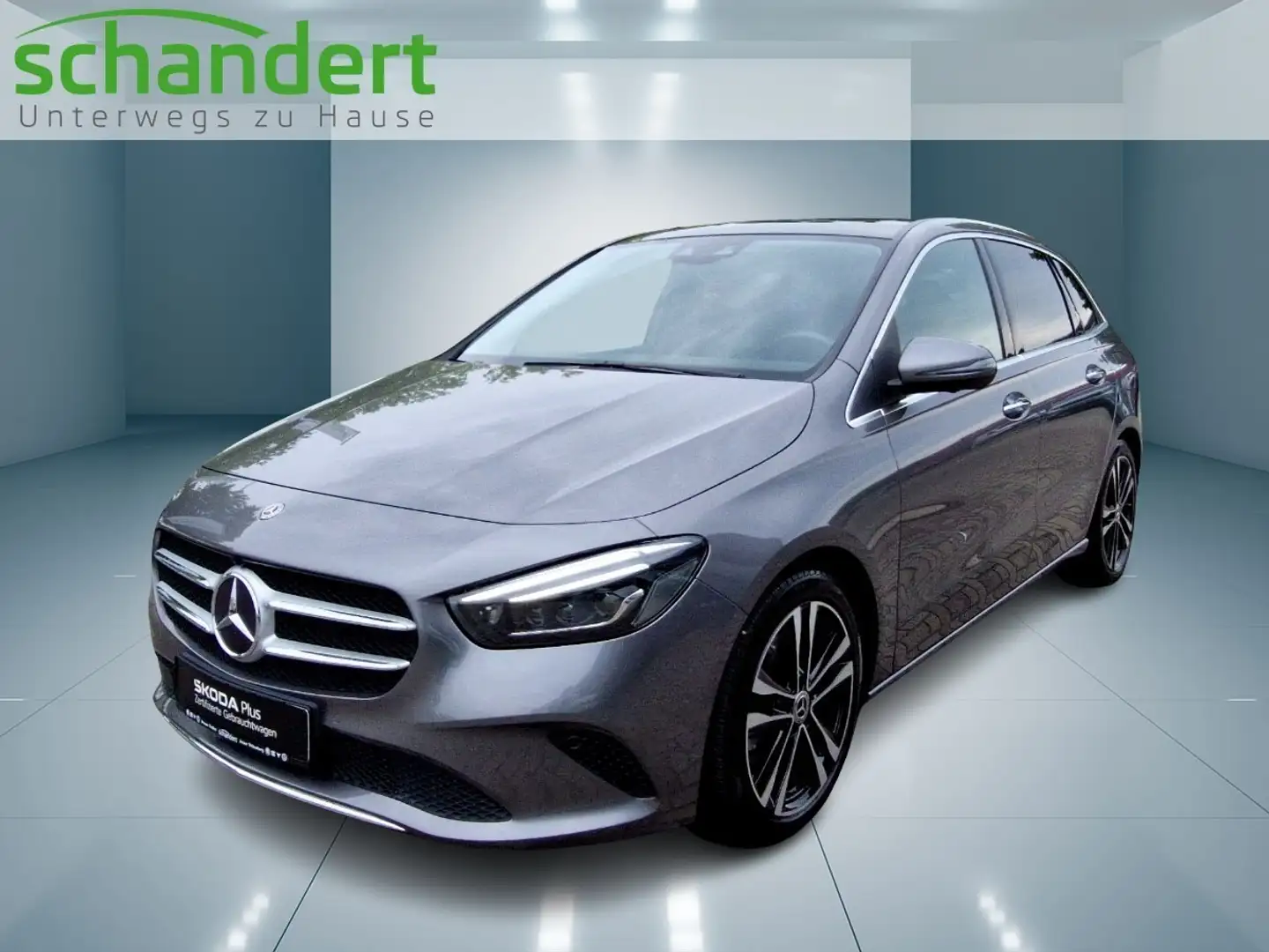 Mercedes-Benz 220 B 220 4Matic LED Navi Pano AHK Klimaautomatik Gri - 1