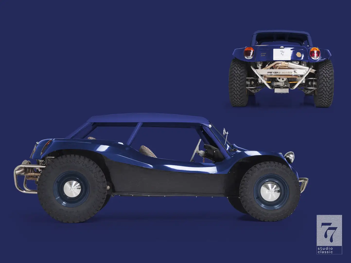 Volkswagen Buggy Manxter 2+2 Bleu - 1