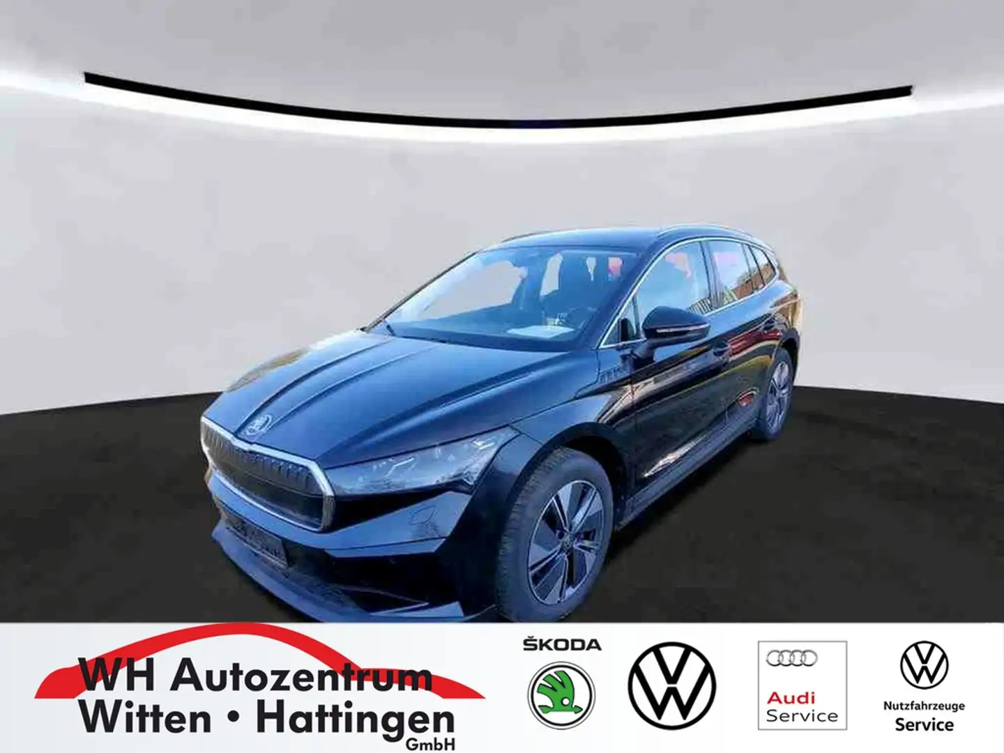 Skoda Enyaq iV 80 WÄRMEPUMPE AHK REARVIEW MATRIX-LED NAVI Schwarz - 1