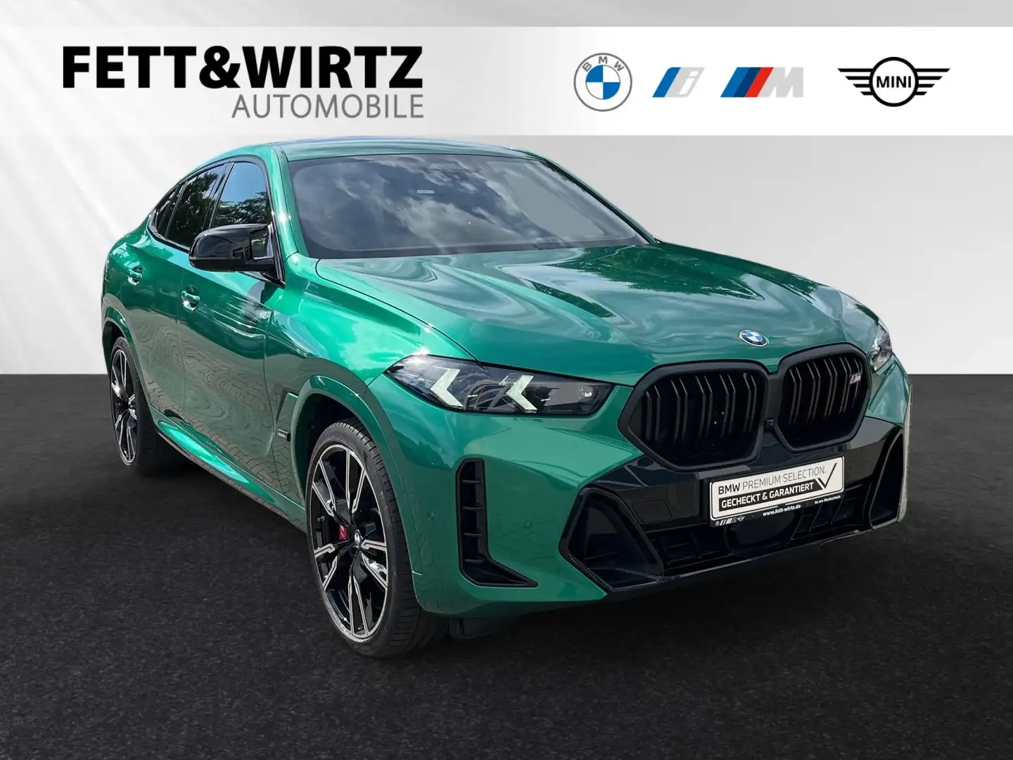 BMW X6 M60i xDrive AHK|Pano|Standhzg.|Harman/Kardon Green - 1
