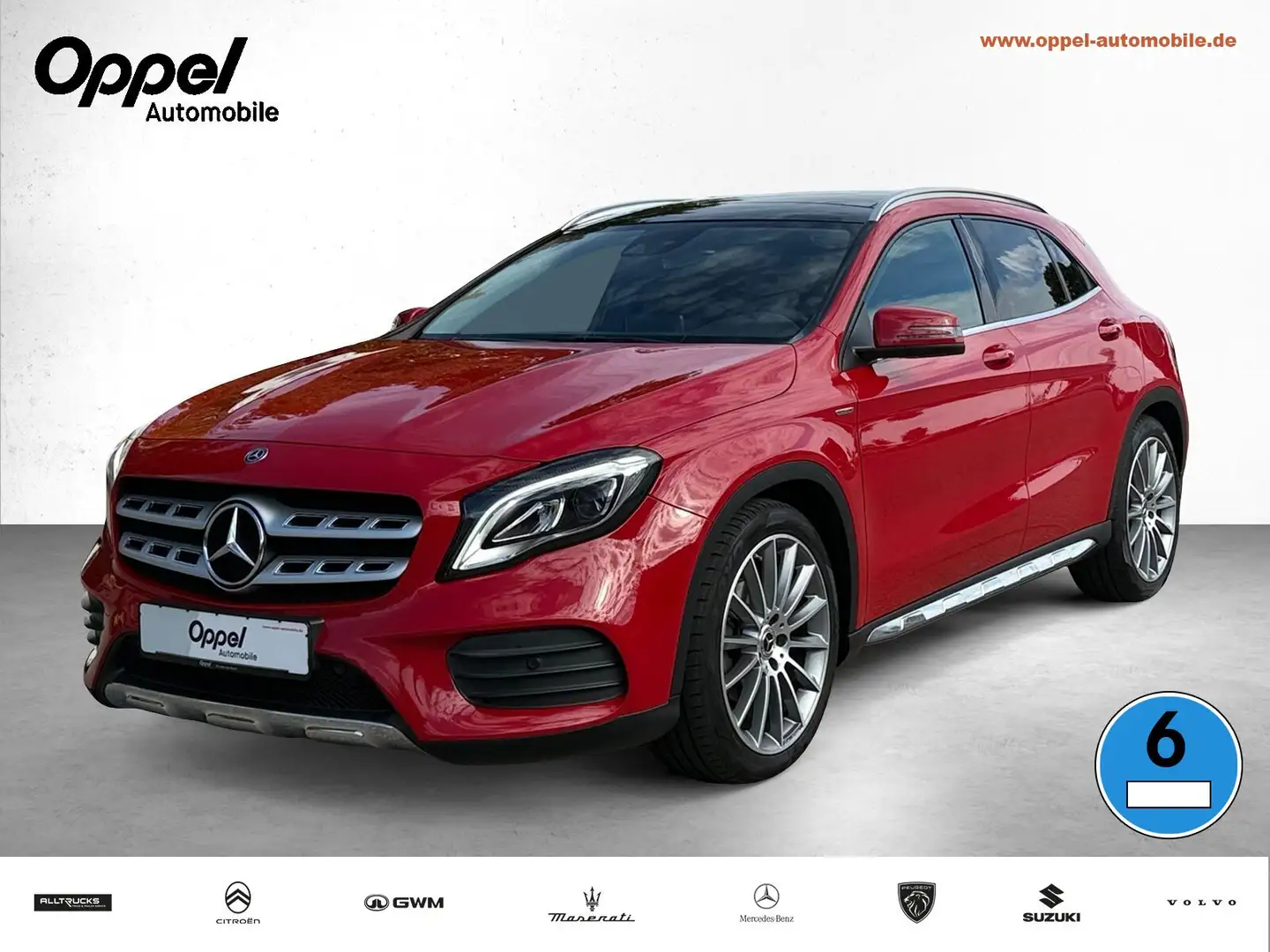 Mercedes-Benz GLA 200 GLA 200 Sport Utility Vehicle AHK+NAVI+TEMPOMAT BC Rot - 1