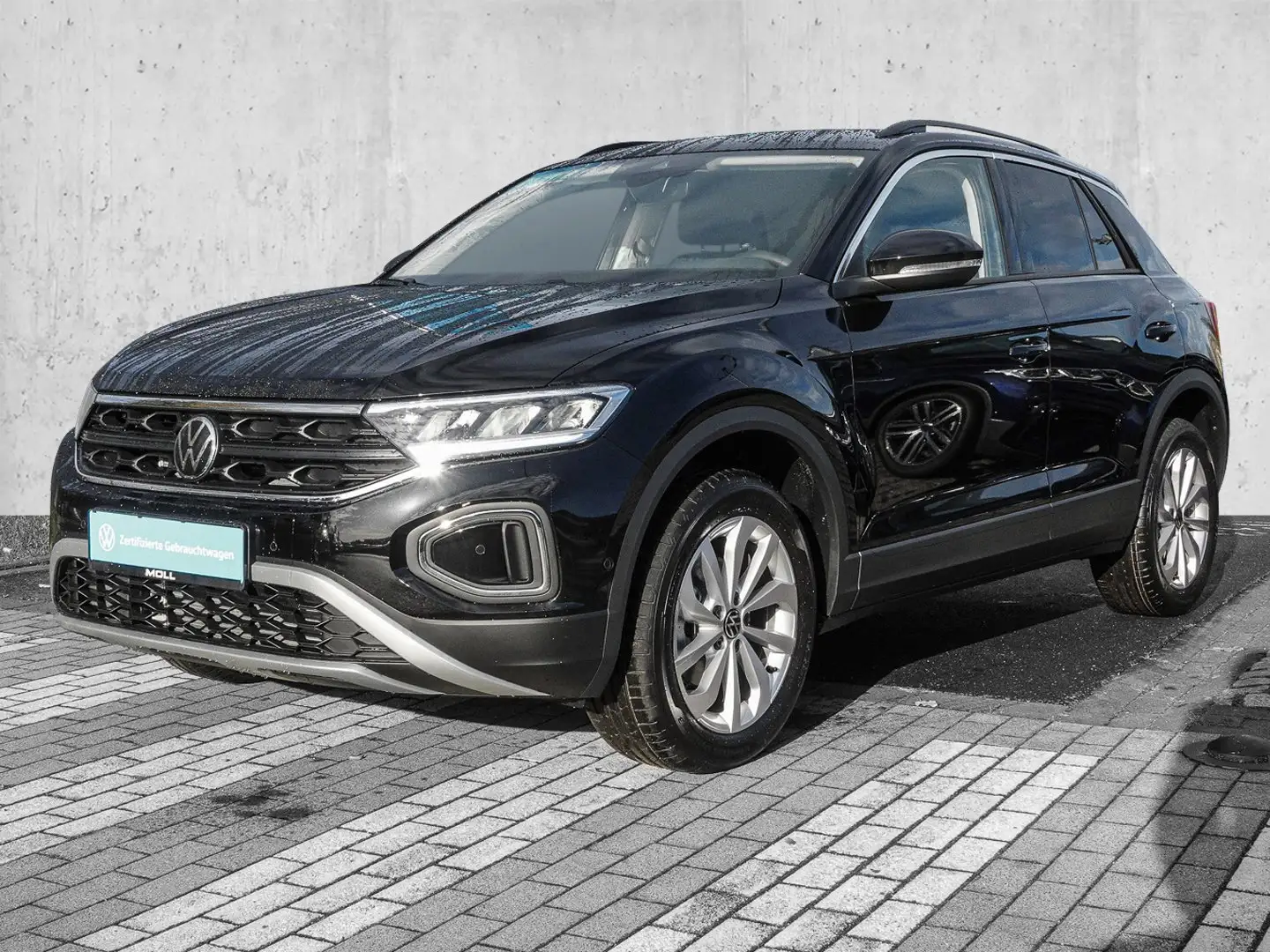 Volkswagen T-Roc 1.0 TSI Life ALU ACC PDC Schwarz - 2