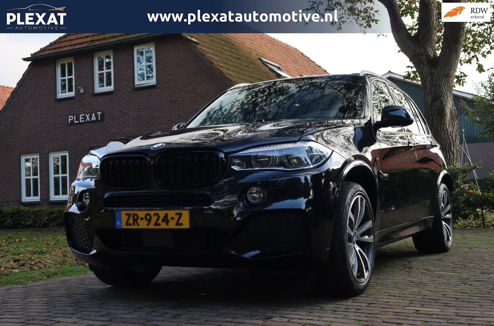 BMW X5 XDrive35i High Executive Aut. | M-Pakket | Full Le Zwart - 1