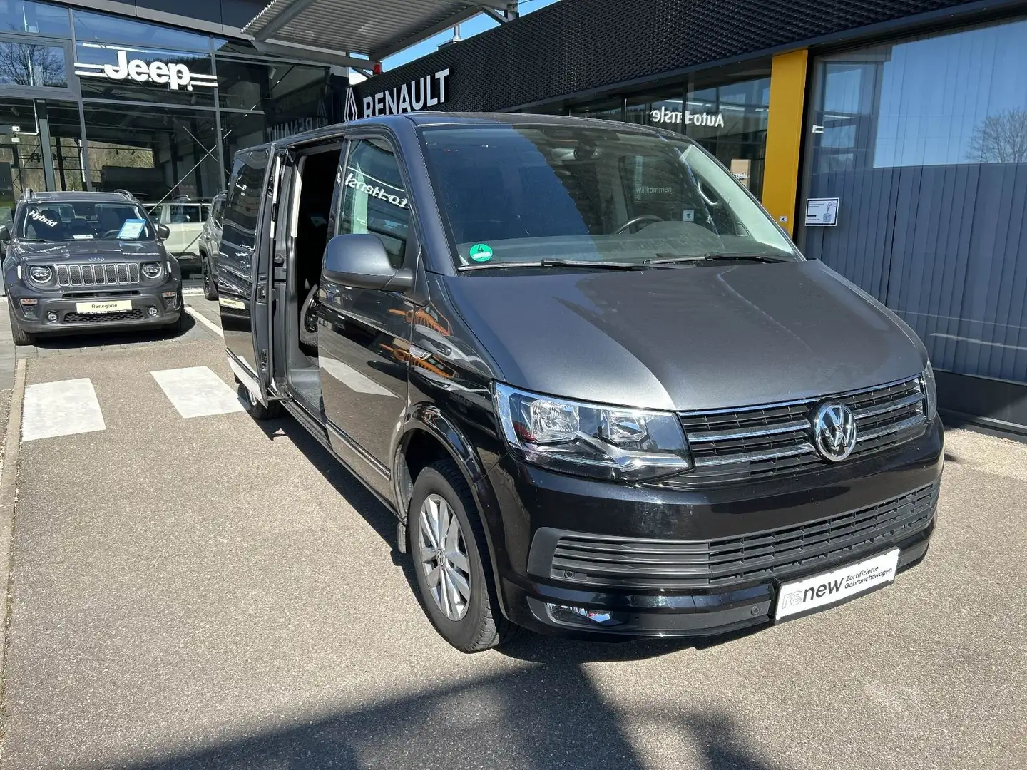 Volkswagen T6 Caravelle 2.0 TDI Caravelle Comfortline lang Elek.Tür 8-Fach Grau - 1