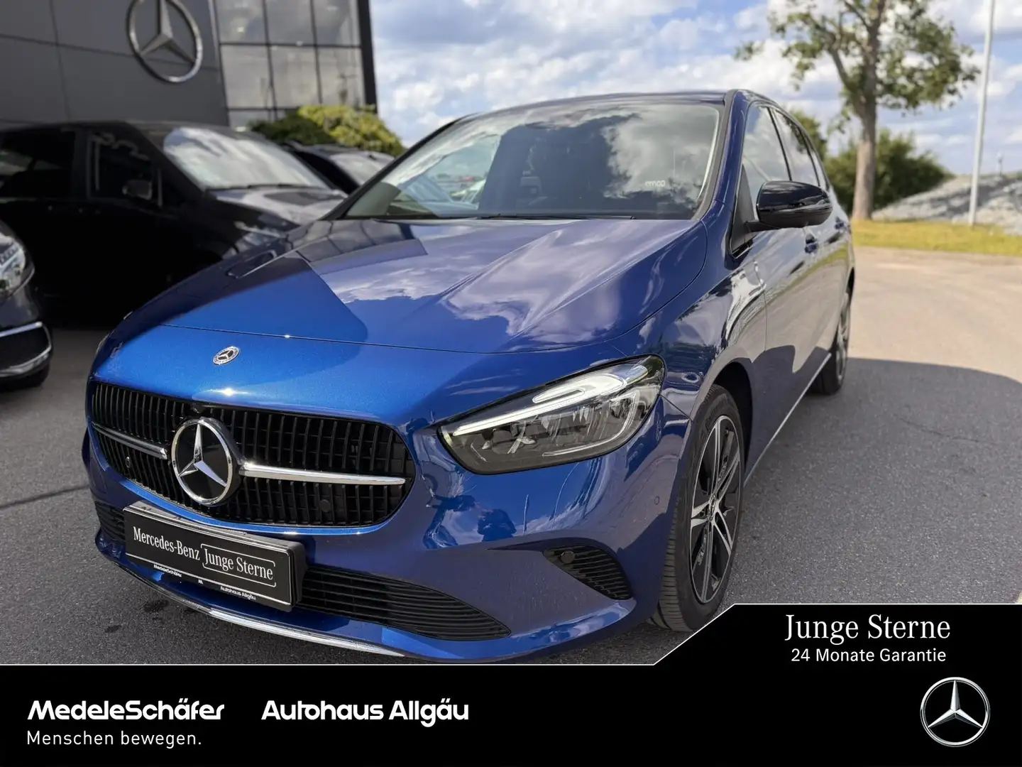 Mercedes-Benz B 250 B 250 e Progressive Night 360° 22kW neues Modell Modrá - 1