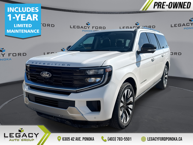 2026 Ford Expedition Platinum Max  2ND ROW CAPT CHAIRS | DRIVERS PKG