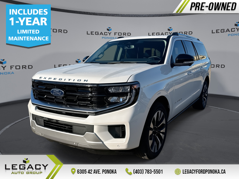 2026 Ford Expedition Platinum Max  2ND ROW CAPT CHAIRS | DRIVERS PKG