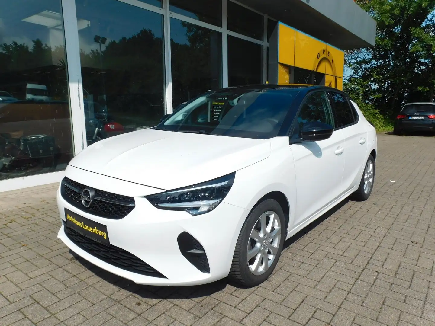 Opel Corsa F Edition+KLIMA+TPM+LED Weiß - 1
