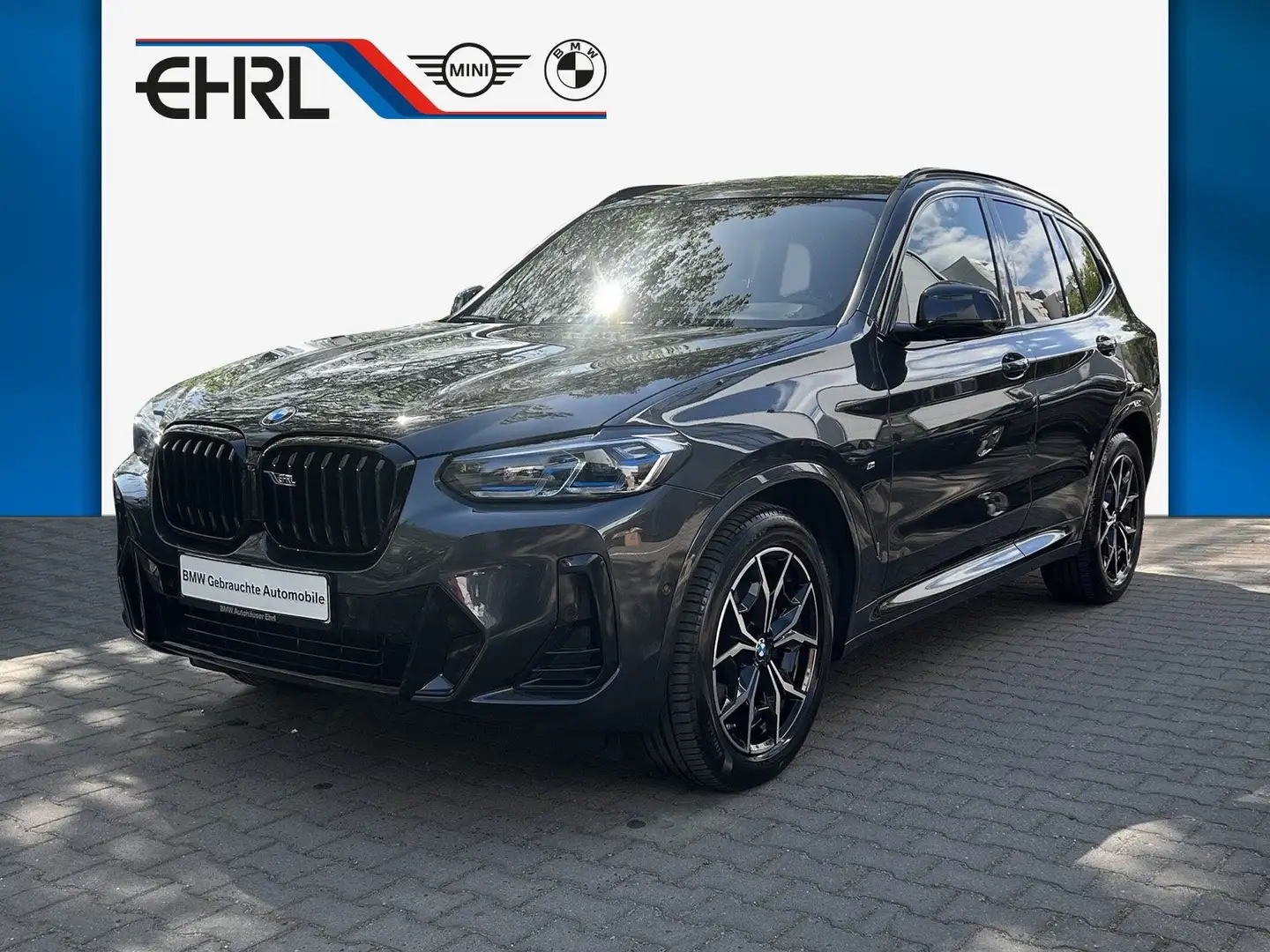 BMW X3 xDrive20i M SPORT AHK LASER STHZ PA HIFI MEMORY Grigio - 1