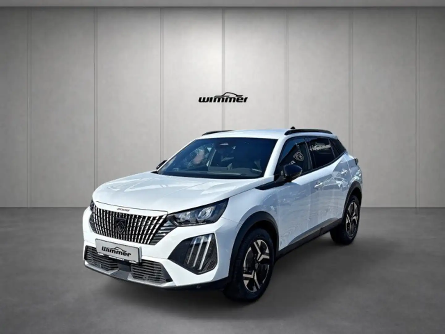 Peugeot 2008 Hybrid 145 e-DCS6 Allure Weiß - 1