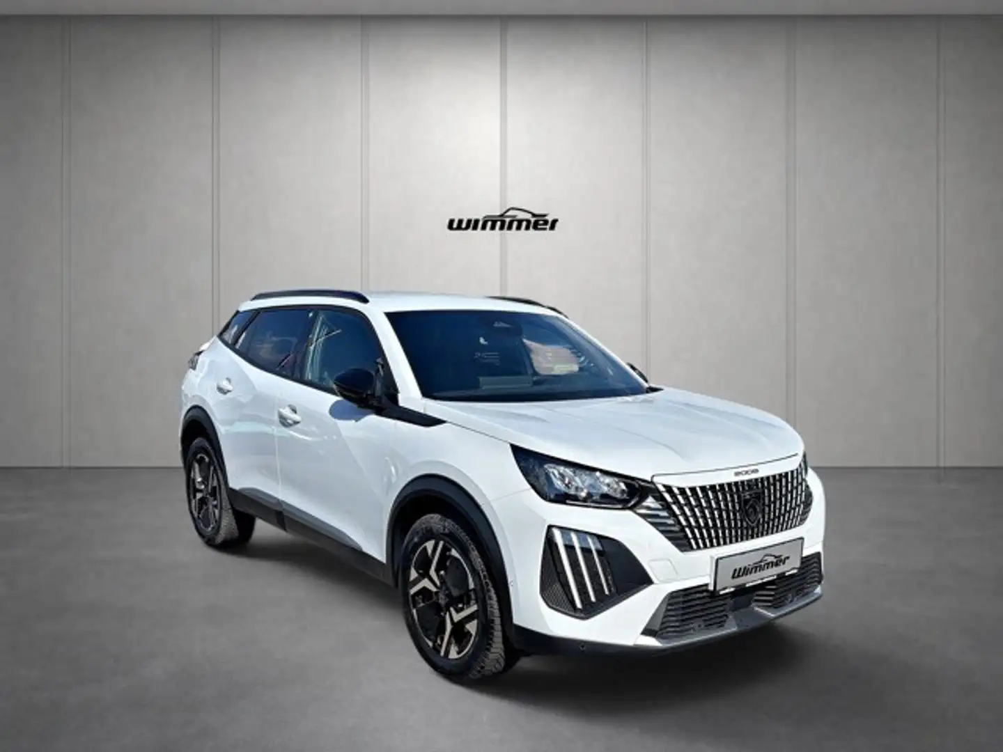 Peugeot 2008 Hybrid 145 e-DCS6 Allure Weiß - 2