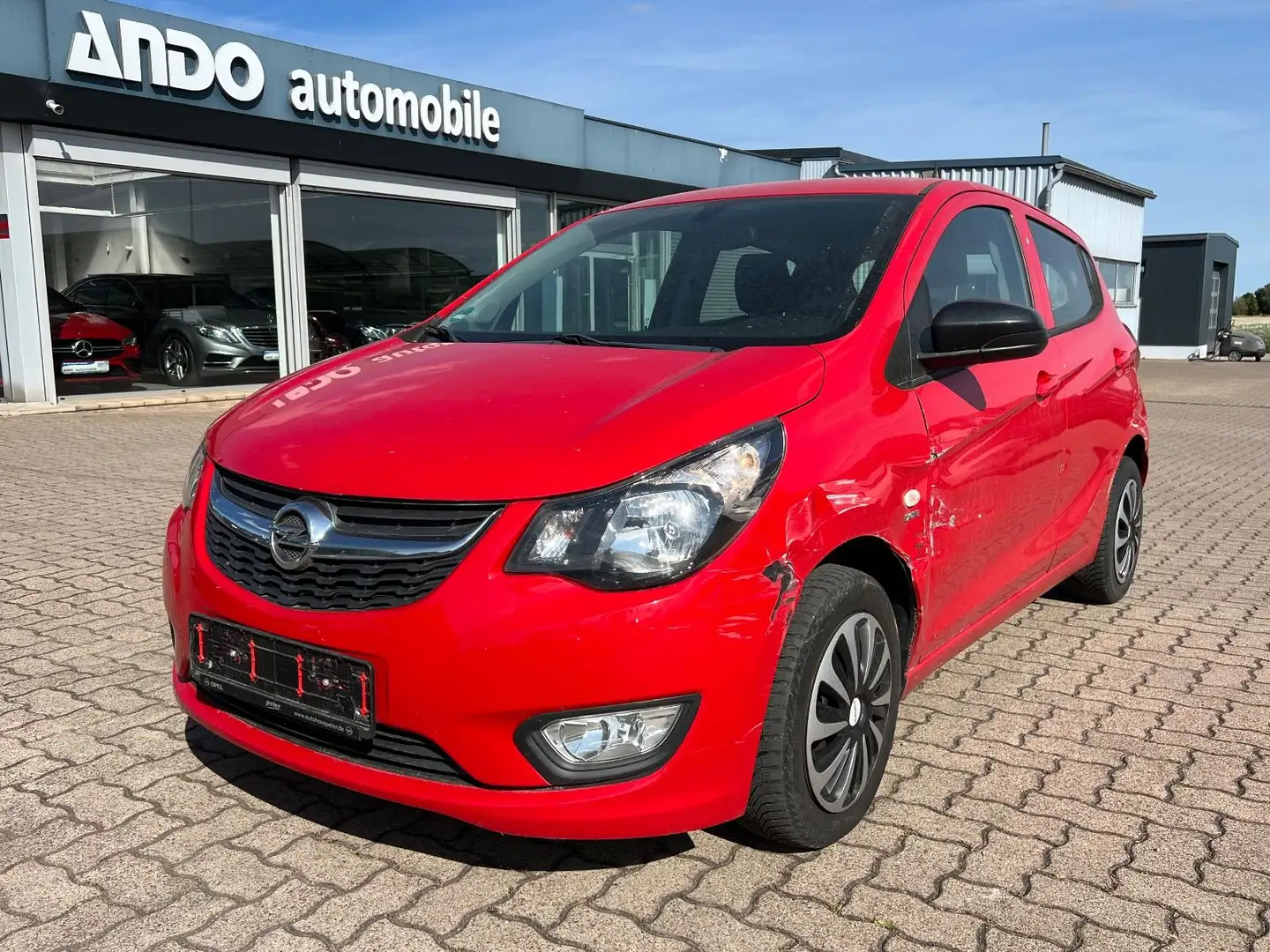 Opel Karl 1.0 Excite Klima/Lenkradheizung/CityLenkung Rouge - 1