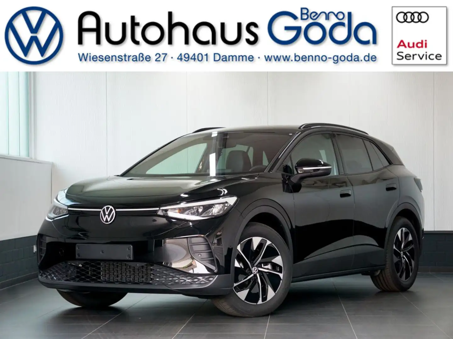Volkswagen ID.4 Pro Move 77kWh 1-Gang Automatik Bluetooth LED Schwarz - 1
