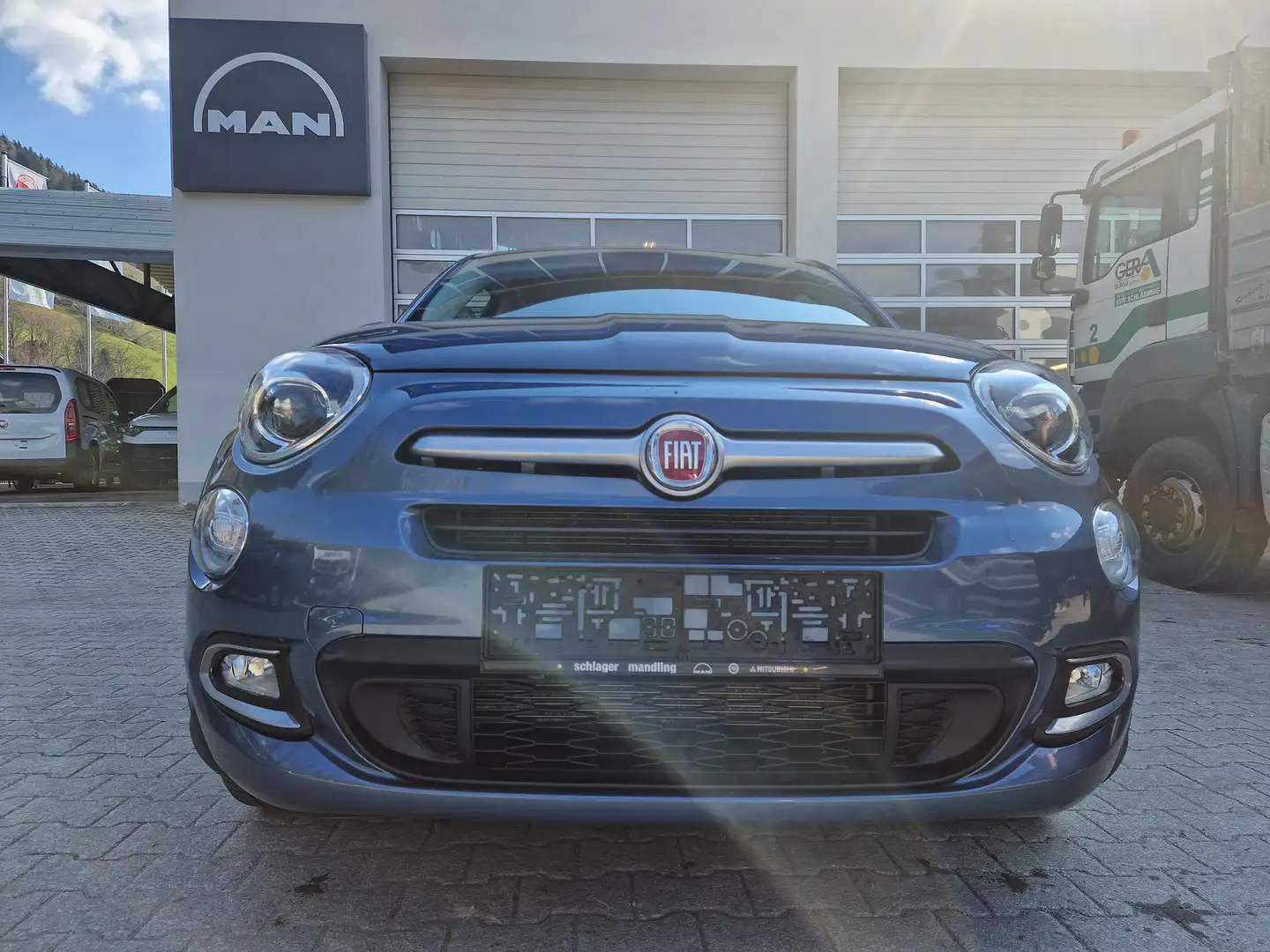 Fiat 500X 1,6 E-torQ 110 Urban Look Mirror Blau - 2