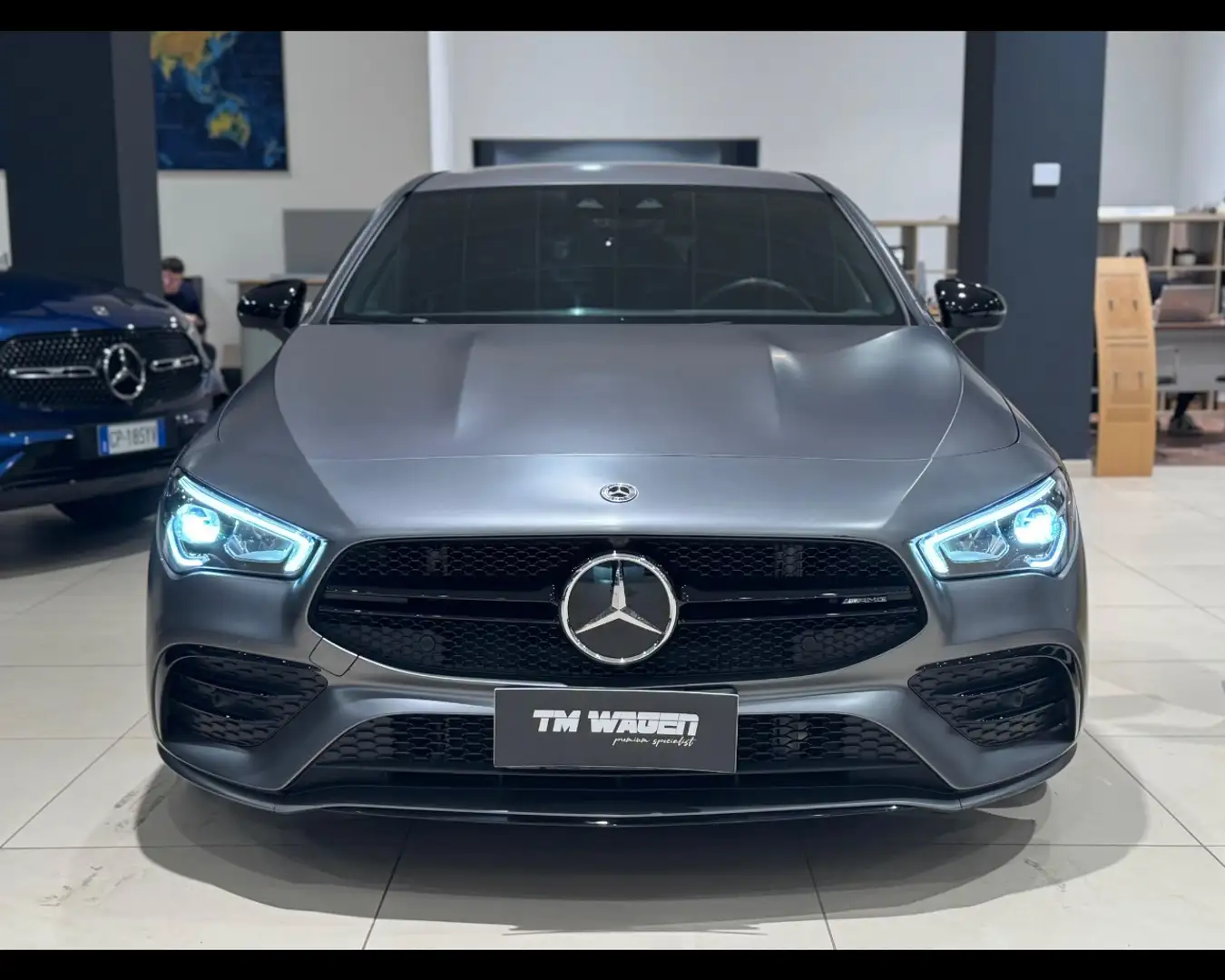 Mercedes-Benz CLA 35 AMG 4Matic Shooting Brake 306CV 2022 *IVA* Gris - 2