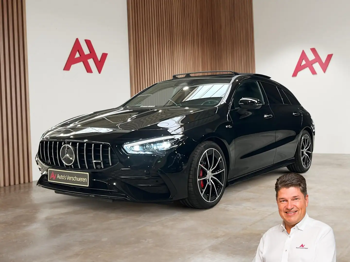 Mercedes-Benz CLA 35 AMG Shooting Brake 4MATIC ** Pano | 360 Cam | Multi... Schwarz - 1