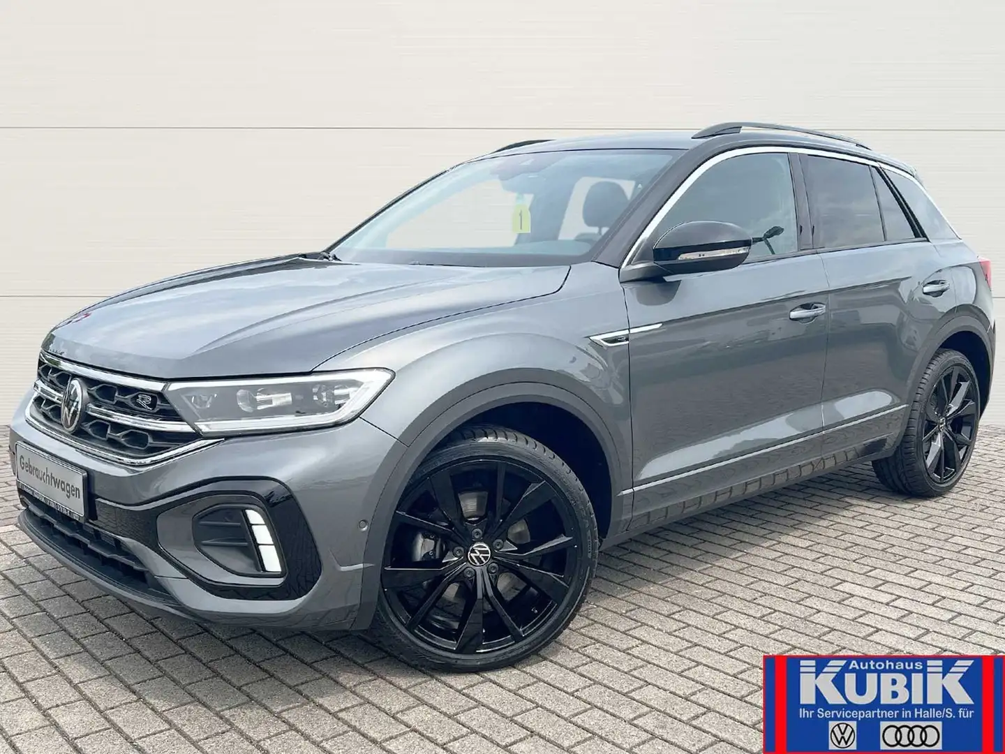 Volkswagen T-Roc 2.0 TSI R-Line 4motion DSG+Discover Pro+ergoActive Grau - 2