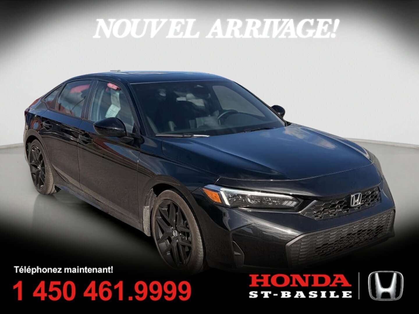 2026 Honda Civic SPORT + COMME NEUF + TOIT OUVRANT + VOLANT CHAUFFA — снимка 1